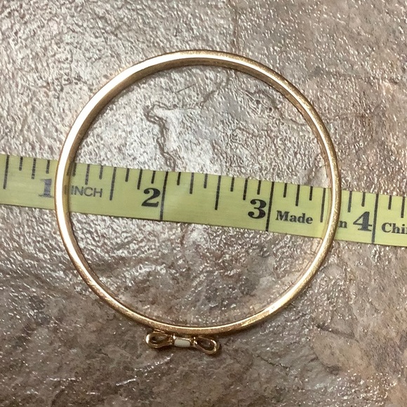 Off white & gold Kate Spade enamel bracelet - Picture 5 of 5